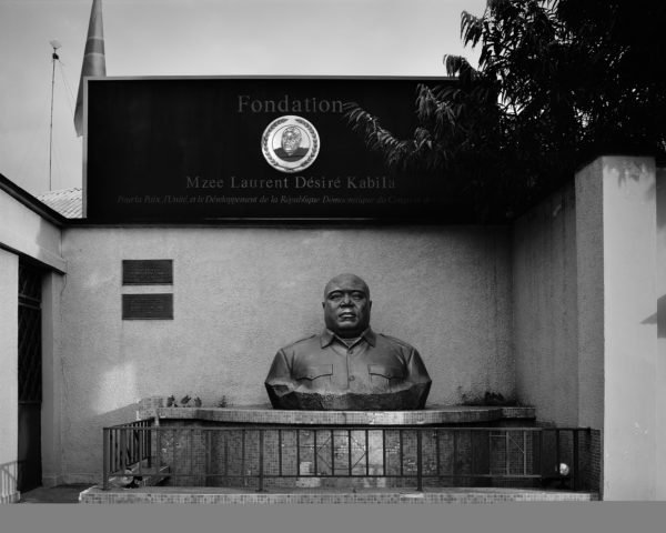 Onejoon Che, Bust of Laurent Kabila, built by North Korea in 2001, Kinshasa, DR Congo, 2013
